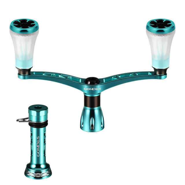 エメラルダスブルー ハンドル 98mm スタンドセット(gome-set01)