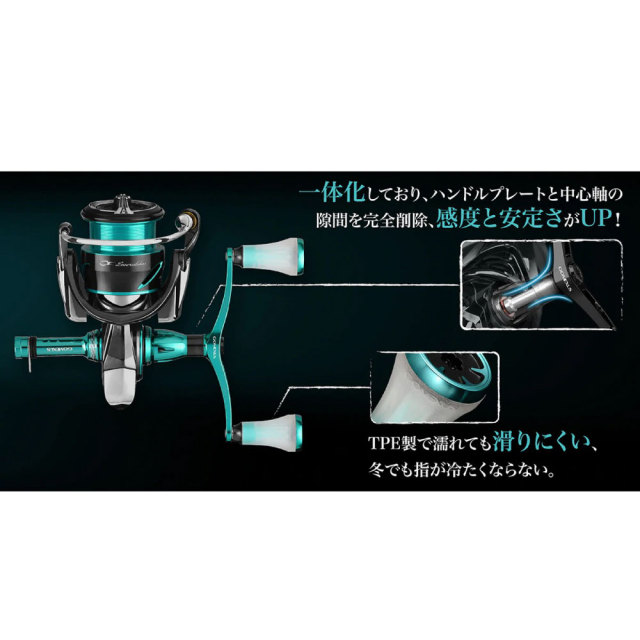 エメラルダスブルー ハンドル 98mm スタンドセット(gome-set01)