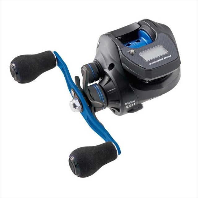 PROMARINE(プロマリン) DS200W デジタルカウンターリール デジタルスティール(hd-611860)｜タイラバ 鯛カブラ マダイ 船 カワハギ イカメタル メバル アジ ライトゲーム 釣具 両軸リール フライデー 遠里 リール 船釣りおり釣具 釣り