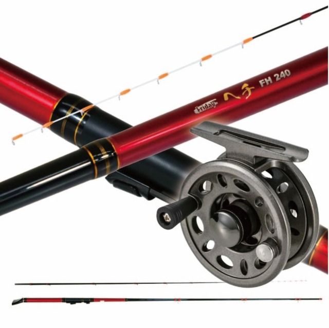 ヘチX ヘチ竿セット ヘチ釣りセット おり釣具 フライデー 黒鯛ヘチ240＆PROMARINE RA60