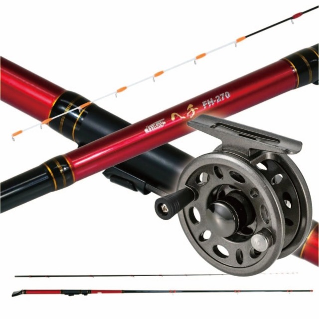 ヘチ釣りセット おり釣具 フライデー 黒鯛ヘチ270＆PROMARINE RA60