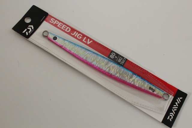 ダイワ スピードジグ Lv 80g Mgブルピン 釣具用品おり釣具