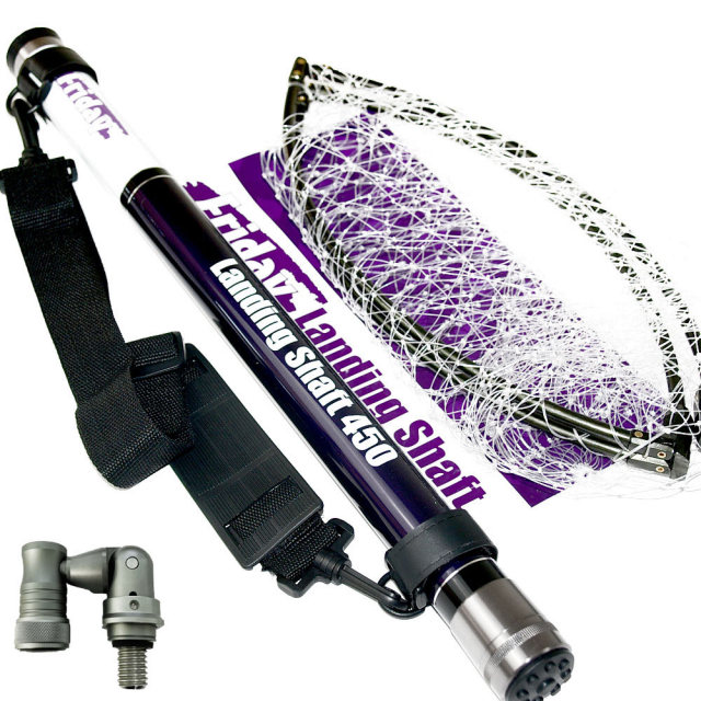 早い者勝ち 美品 ランディングネット シャフト ジョイント セット 薄く 