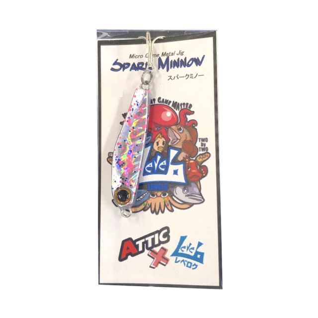 レベロク スパークミノー4g セクシーピンク(lv6-016233)[M便 1/10] | メバリング アジング メバル ガシラ カサゴ ベッコウゾイ ムラソイ アジ ライトゲーム ロックフィッシュ