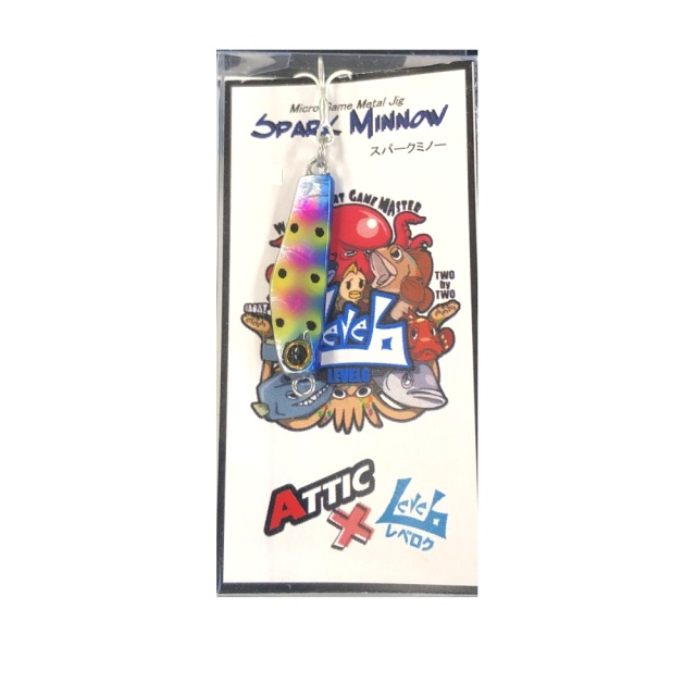 レベロク スパークミノー4g パロットイワシ(lv6-016240)[M便 1/10] | メバリング アジング メバル ガシラ カサゴ ベッコウゾイ ムラソイ アジ ライトゲーム ロックフィッシュ