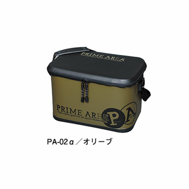 プライムエリア ドライバッグ PA-02ベータ PRIMEAREAモデル オリーブ 40(W)×28(D)×27(H)cm バッカン 鞄 ケース 釣具 釣り フィッシング マルキュー ドライバッグ PA-02β (PRIME AREAモデル) オリーブ