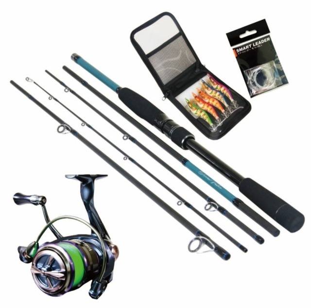 エギング セット Friday エギングロッド ＆ ライン付きリール セット (egingset