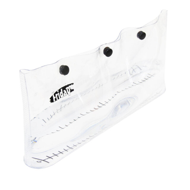 フライデーおさかなケース MAX30cm(ori-781053)釣り具 ライブウェル ガサガサ 川遊び 小魚 トラウト#堤防釣り 穴釣り 観察 自由研究 ライトゲーム トラウト キャッチ＆リリース お魚 撮影 インスタ映え ワカサギ釣り