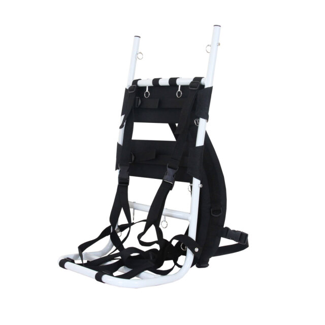 おり釣具 軽量 アルミ背負子(しょいこ) L (ori-782913)|背負子 運搬 荷物 海 河 川 キャンプ バッグ 運ぶ 釣り 釣具 道具 遠里 おり