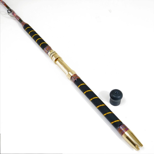 おり釣具 グラスソリッド船竿 パグマイヨ クロス総糸巻 リアルワンST 170-300号(ori-783354)|竿 釣り竿 大物 大物竿 クエ キハダマグロ カンパチ ヒラマサ 総糸巻 ワンピース アルミシート 大型魚 ゴクスぺ おり釣具