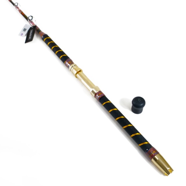 おり釣具 グラスソリッド船竿 パグマイヨ クロス総糸巻 リアルワンST 170-500号(ori-783378)|竿 釣り竿 大物 大物竿 クエ キハダマグロ カンパチ ヒラマサ 総糸巻 ワンピース アルミシート 大型魚 おり釣具