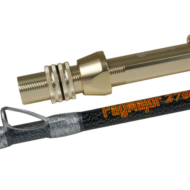 おり釣具 グラスソリッド総糸巻船竿 超軟調真鯛 パグマイヨ 270