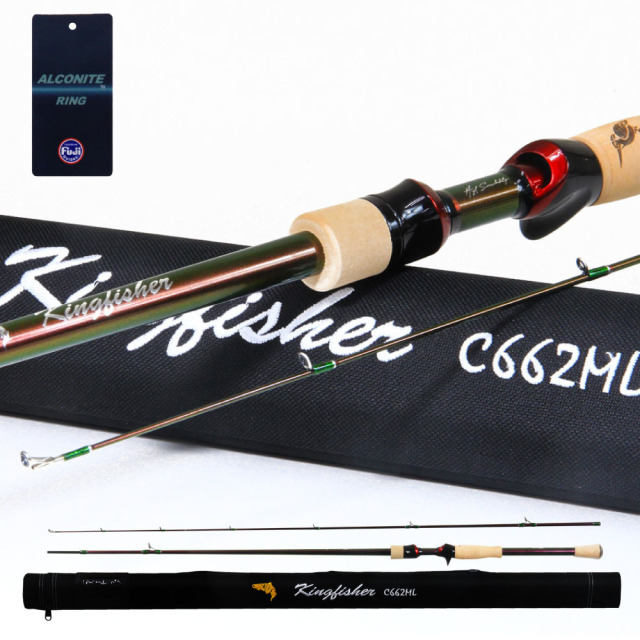 おり釣具 ハードロッドケース付 ルアースタイル キングフィッシャー バス/ロックフィッシュ C662ML(ori-784078)|ブラックバス バス釣り バスフィッシング ロックフィッシュ 