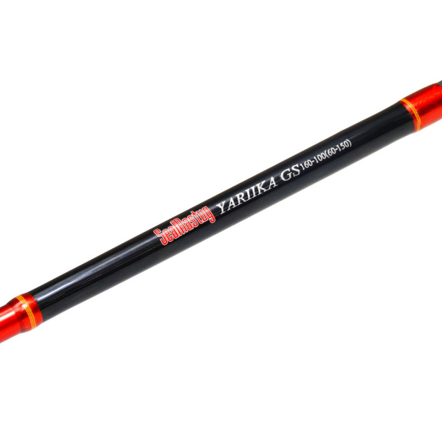 ロッド　ヨッシー。出品 グラスソリッド船イカ竿 シーマスタッグ ヤリイカGS 160-100＆