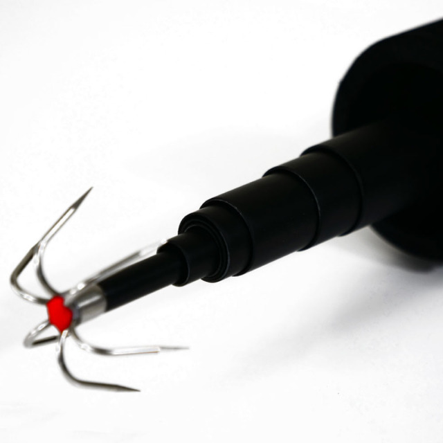 おり釣具 超小継 フライデー イカギャフ 300 ブラック(ori