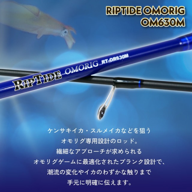 リップタイド オモリグOM630M＆フライデー3 XE3000 0.8号300m付 セット