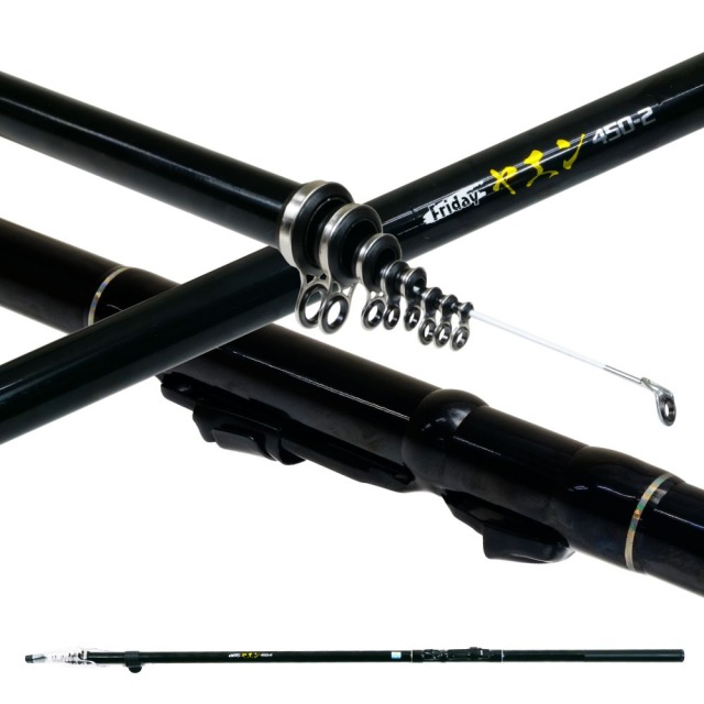 おり釣具 ヤエン竿 フライデーヤエン 2-450(ori-785044)｜ヤエン アオリイカ 竿 波止釣り 磯釣り 専用 振り出し 入門モデル おり釣具 釣具 釣り具 つり具 つり 釣り 海