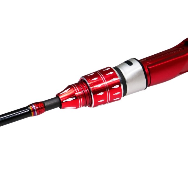 SILK VERSION M 船竿 赤色 おり釣具 カーボンソリッド船竿 シーマスタッグ シマアジ CS 200-60