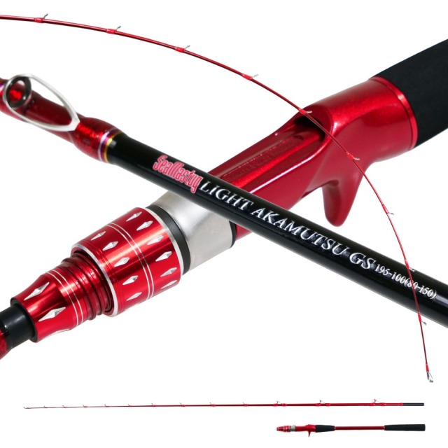 [セール中]おり釣具 グラスソリッド船竿 シーマスタッグ ライトアカムツ GS 195-100(ori-785167)｜アカムツ のどぐろ 深海釣り 中深海 中深場 釣竿 深海竿 アカムツ竿 船竿 船釣り 船 グラス ソリッド 海釣り 海 釣り シーマスタッグ おり釣具