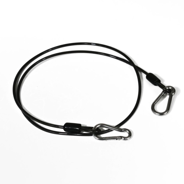 おり釣具 尻手として便利な ストレートワイヤーコード 1m(ori-786164)[M便 1/3]｜石鯛 船釣り リーシュ 尻手 打ち込み釣り タマン タマミ カーエー 石垣鯛 ブッ込み釣り 鯉釣り 落下防止 クエ 大物 巨大魚 大型魚 大型電動リール ウインチ イシナギ カンナギ ランヤード