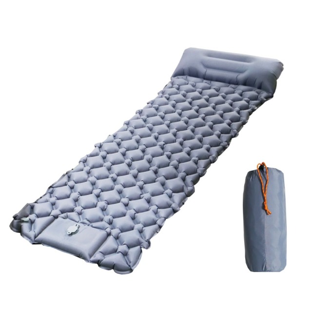 【今だけP20%】おり釣具 オリジナル 足踏み式 無限連結可能エアーマット(ori-786294)|キャンプ マット エアーマット エアマット　寝具 エアマットレス エアーベッド 空気マット 折りたたみマット 簡易ベッド 遠里 おり