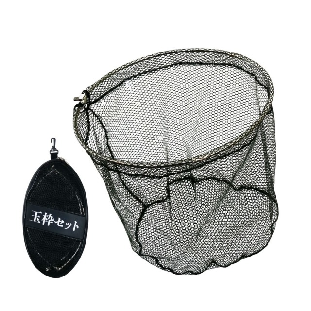 ☆本日終了　玉網 おり釣具 三つ折りラバー磯玉網 40cm(ori-786454)｜玉網 タモ網 ショア