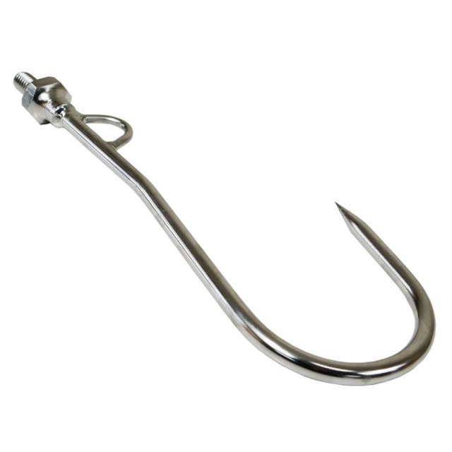 おり釣具 ロープ掛け付ギャフ ビッグ(ori-786478)｜青物 ブリ 鰤 ショアジギング ジギング ランディング シーバス ヒラマサ シイラ カンパチ マグロ 平政 間八 ロックショア 沖磯 堤防 玉の柄 釣具 釣り おり釣具