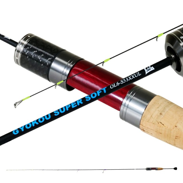 おり釣具 レベロクコラボ ライトゲームロッド GYOKOU ROD(ギョコウロッド) スーパーソフト OL6-S53XXUL(ori-787208)｜アジング メバリング シーバス チヌ 