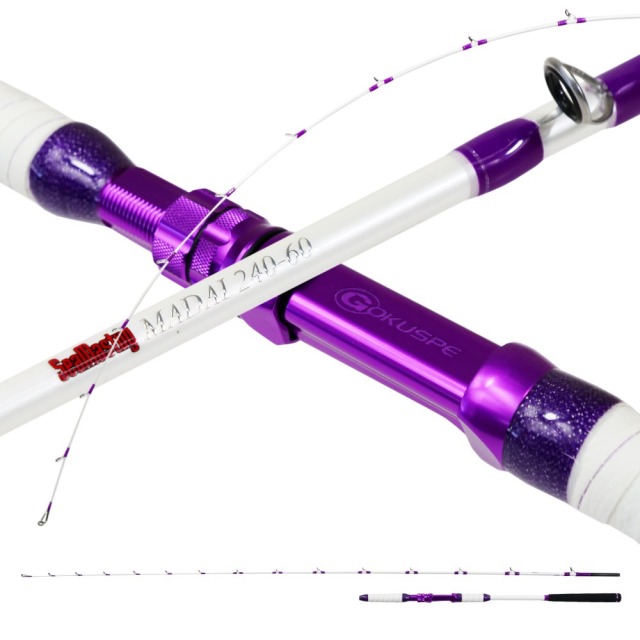 おり釣具 シーマスタッグ マダイ 240-60(ori-962373)|船 竿 ロッド 船竿 マダイ 真鯛 真鯛竿 グラスソリッド ムーチング グリップジョイント コマセマダイ フカセマダイ Kガイド