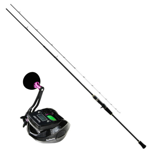 ソルティーボートメバル270デジタルセット(ori-funeset079)｜ソルティーボートメバル 270L&SeaMastug Digital 300P｜ショートロッド 船竿 入門用 船 竿 船竿 両軸リール カウンター付き ソルティーボートメバル270デジタルセット(ori-funeset079)
