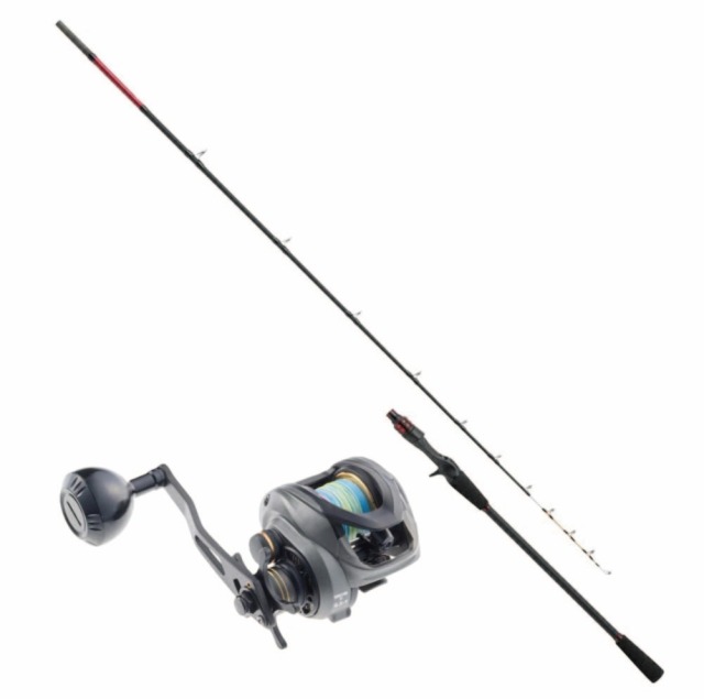 PROMARINE ロッサーレタコエギ 180HH & DRD120PPE ドレッド PE2.0号150m付セット (ori-funeset1083) | 明石沖 東京湾 エギタコ オクトパッシング 船釣り入門