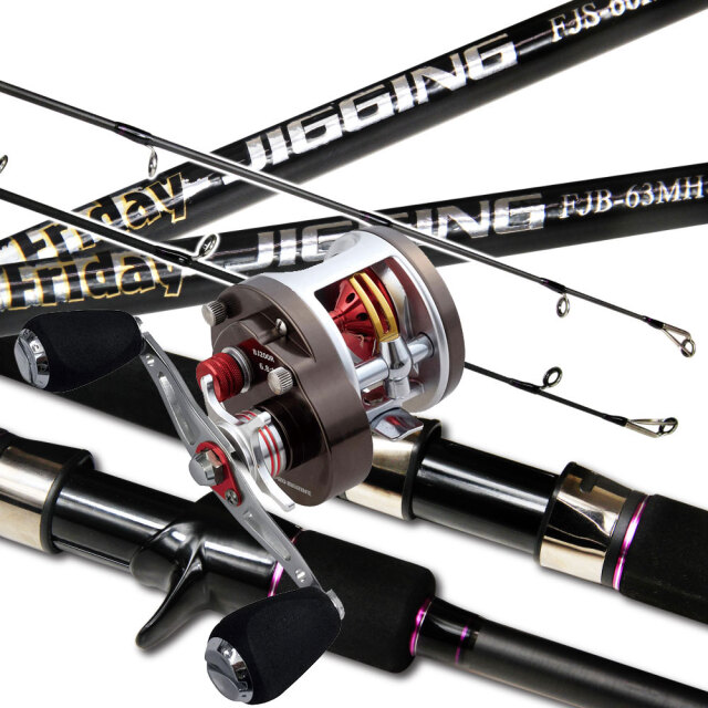 MAX300gまで対応！ 本格 オフショアジギング セット ベイト (ジギング