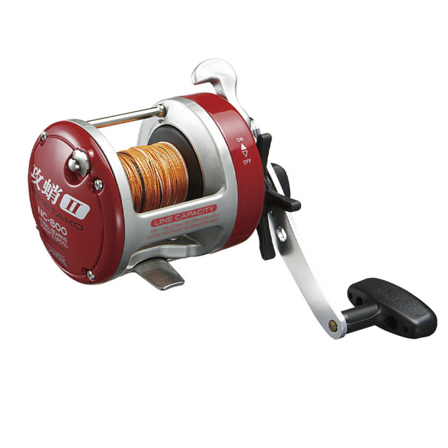 プロックス 両軸リール 攻蛸2 PEライン8号50m付(px-100736)｜リール 両軸リール タコ 釣り 船タコ 際タコ タコリール タコ釣り