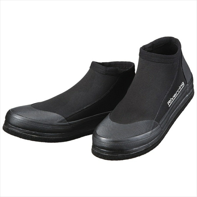 プロックス リバーリングシューズ(フェルト) LL/ブラック(px-225613)｜鮎釣り 鮎用靴 あゆタビ