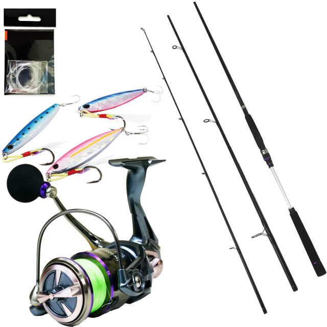 釣り場に直行!! ライトショアジギング フルセット 96-3P(shorejiggiset-05)