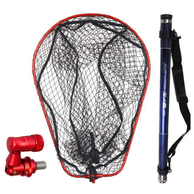 ランディング3点セット BLUE LARCAL 玉ノ柄500+ランディングネットL+