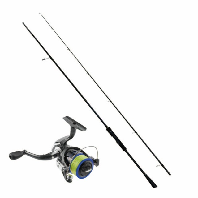 シーバスロッド ステップアップ シーバス 802ML SUSB-802ML ＆ サドレス3000PE1号150M付き セット(stepup-seabassset-001) | マルスズキ 河川 港湾 サーフゲーム 入門セット スピニングタックル