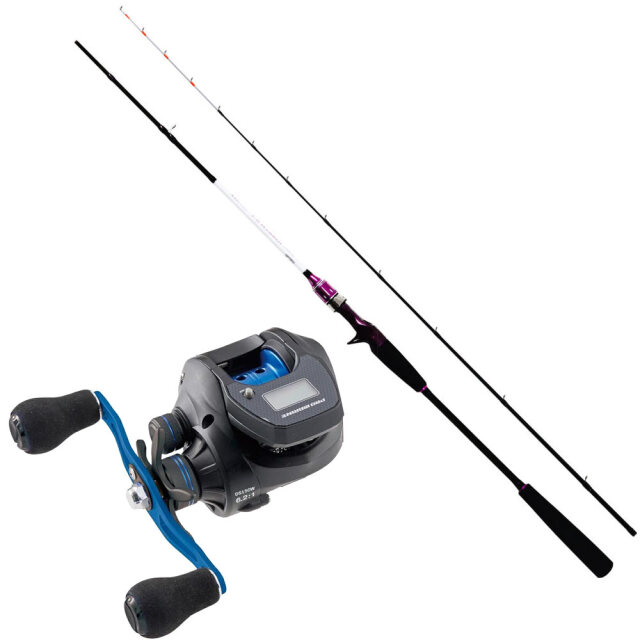 フライデー タイラバ デジタルスティールセット タイラバロッド ＆ デジタルカウンターリール ダブルハンドル (tairubberset-37)