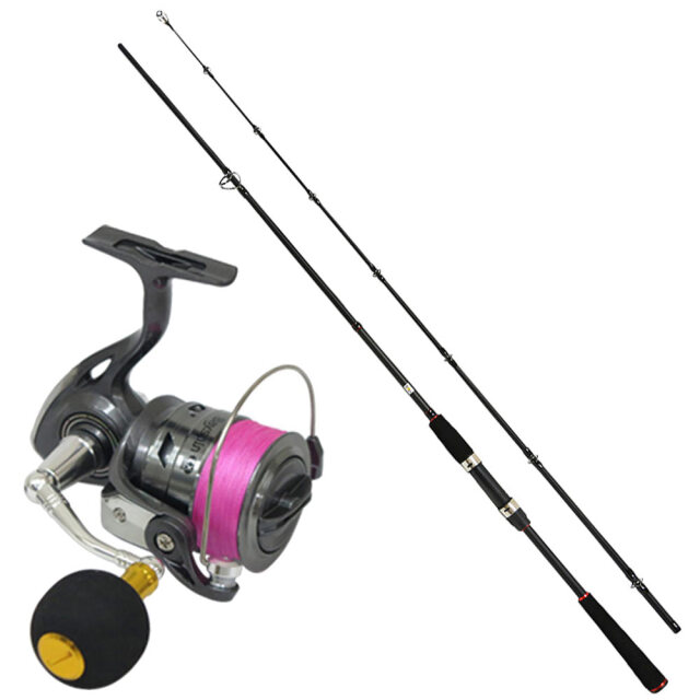 キャスティングタコに タコエギロッド＆スピニングリールセット ベイシック タコエギX 7.8F ＆ Bayspin ZX 5000 PE1.5号200m付き (takoset-39)｜波止タコ 堤防タコ タコ釣り