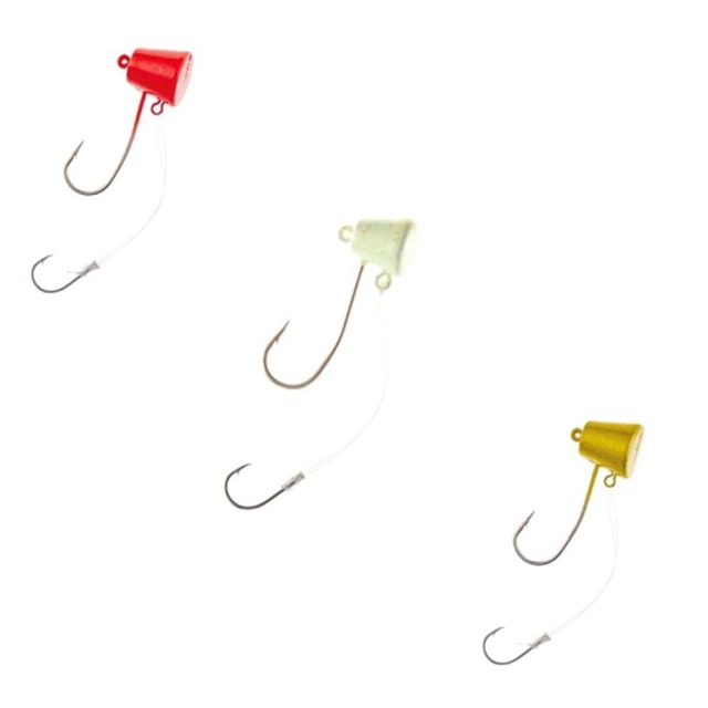 PROMARINE CLA013-10 サイコブレイズテンヤ 10号 3点セット【オレンジ、グロー、ゴールド】(ten10set-03)[M便 1/6]｜タイテンヤ ヒトツテンヤ 真鯛 マダイ 鯛