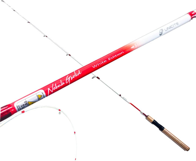 UNICITE グラスソリッドロッド Nebula (ネビュラ) G Solid S150 レッド(un-062139)｜鱒レンジャー トラウト アジング チヌ ロックフィッシュ シーバス 軽量設計 マスレンジャー