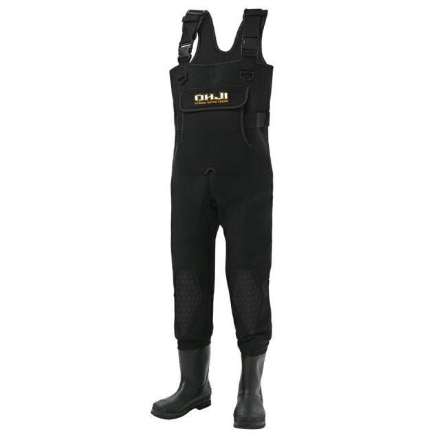 エクセル OH-006F クロロプレーンウェダー(フェルト) 3Lサイズ(27~28cm)(xsell-813762)| 釣り 防水 チェストハイ 水陸両用スーツ 胴長 長靴 ウェダー