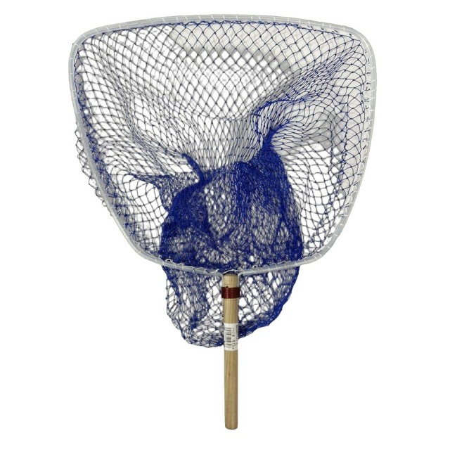 柳井製網 日本製 角型手玉カバー付 ナイロン青 40cm(yanai-000703) | 網 玉網 チュール網 ナイロン網