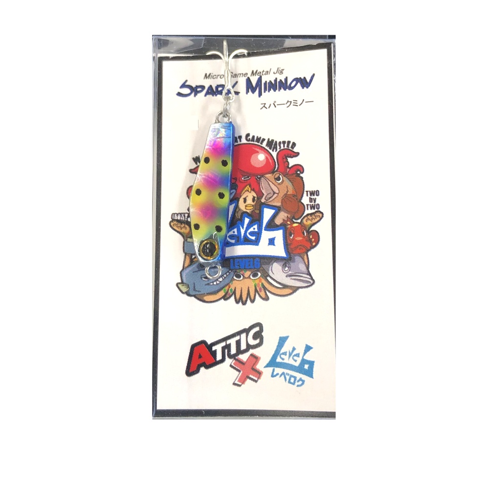 レベロク スパークミノー4g パロットイワシ(lv6-016240)[M便 1/10] | メバリング アジング メバル ガシラ カサゴ ベッコウゾイ ムラソイ アジ ライトゲーム ロックフィッシュ