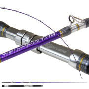 ゴクスペ 3代目無限ピュア船Purple Edition 215-120(goku-962137)｜船竿 船釣り グラスソリッド 落し込み ノマセ 飲ませ コマセ 天秤 テンビン 青物 ブリ 根魚 マダイ アマダイ アカムツ 鬼アジ 沖メバル 無限ピュア船 Gokuspe ゴクスぺ