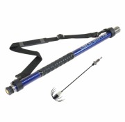 おり釣具 カーボン 小継 ランディングシャフト ラーカルシャフト 3.5M ブルー ＆ プロマリン イカギャフ バネ式 L セット (ikagaffset-006) | アオリイカ エギング 波止 防波堤 オカッパリ 取り込み用品