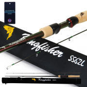 トラウトロッド 　渓流　 ケース付き 渓流、トラウト