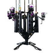 おり釣具オリジナル エリアトラウトにお勧め ポータブルロッドスタンド(ori-784689)｜コンパクト 持ち運び トラウト バス ルアー釣り ショア