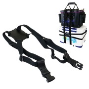 おり釣具 金次郎 キャリー荷崩れ防止 お助けクロスベルト(ori-786874) | 背負子 固定ベルト 荷締めベルト アウトドア運搬 釣具運搬 落下防止