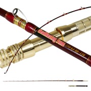 グラスソリッド 総糸巻 汎用 船竿 2代目シーマスタッグ船 総糸巻 250-64(80～150)おり釣具(ori-787505)｜船竿 竿 ロッド 6：4調子 落とし込み カンパチ シマアジ 青物 ワラサ ブリ